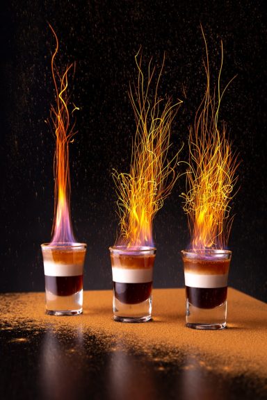 Shots mit Feuer & Show